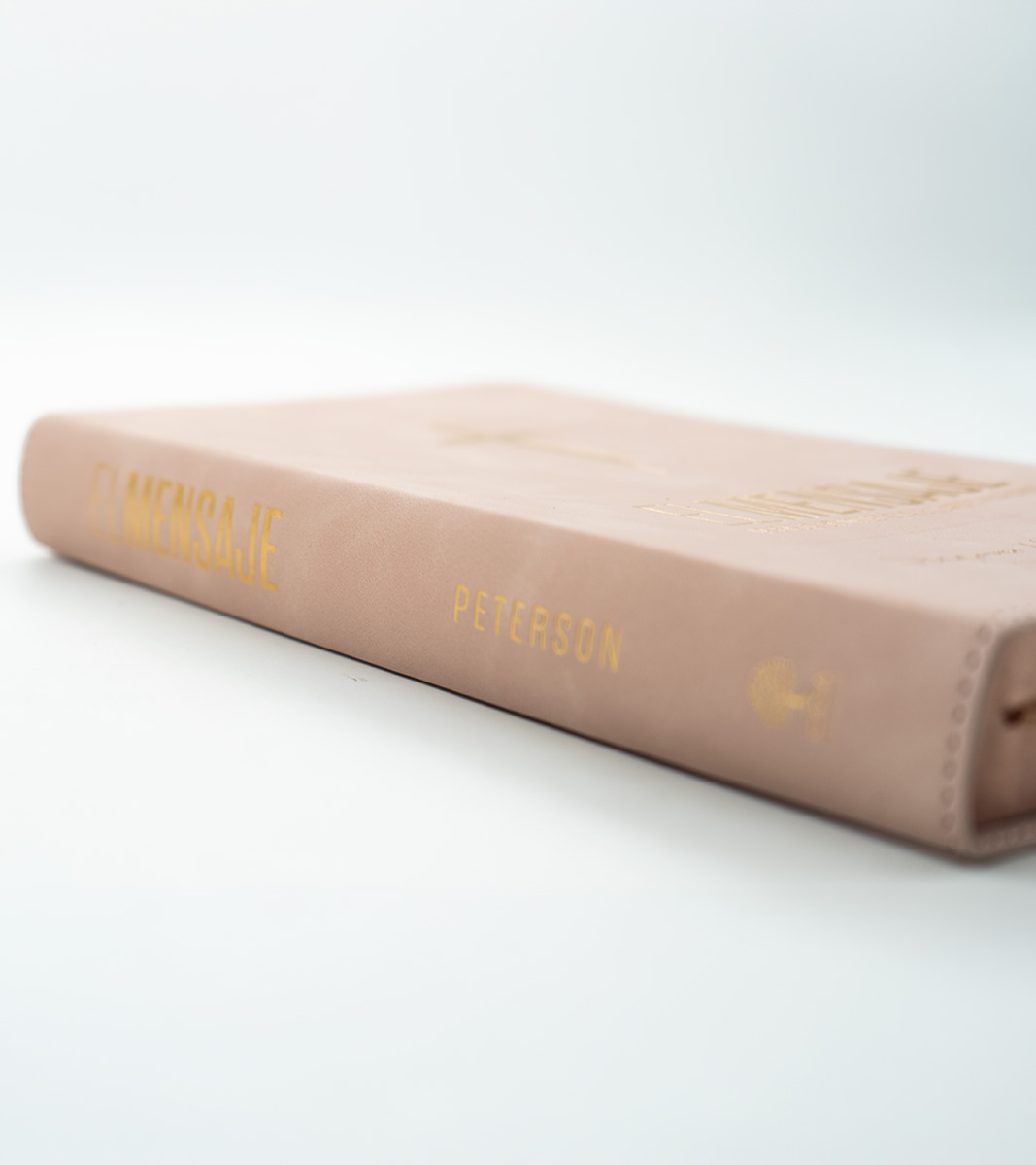 Biblia El Mensaje - Imitacion Piel Rosa - Image 3
