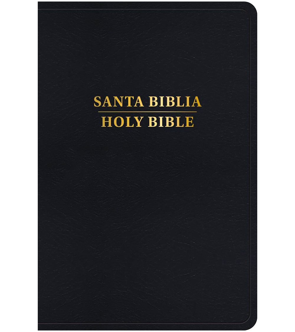Biblia Bilingue RVR 1960 / KJV - IMitacion Piel Negro