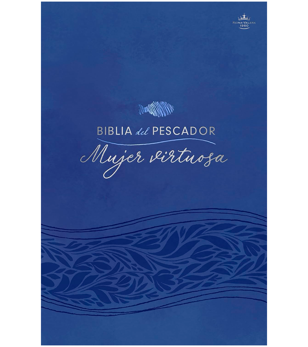 Biblia del Pescador Mujer Virtuosa – RV 1960 – Tapa Dura Morado