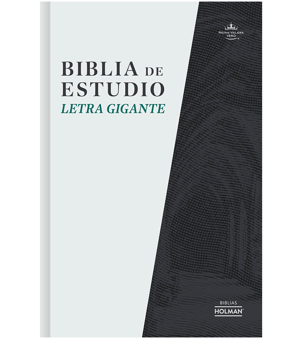 Biblia De Estudio RV 1960 - Letra Gigante - Tapa Dura