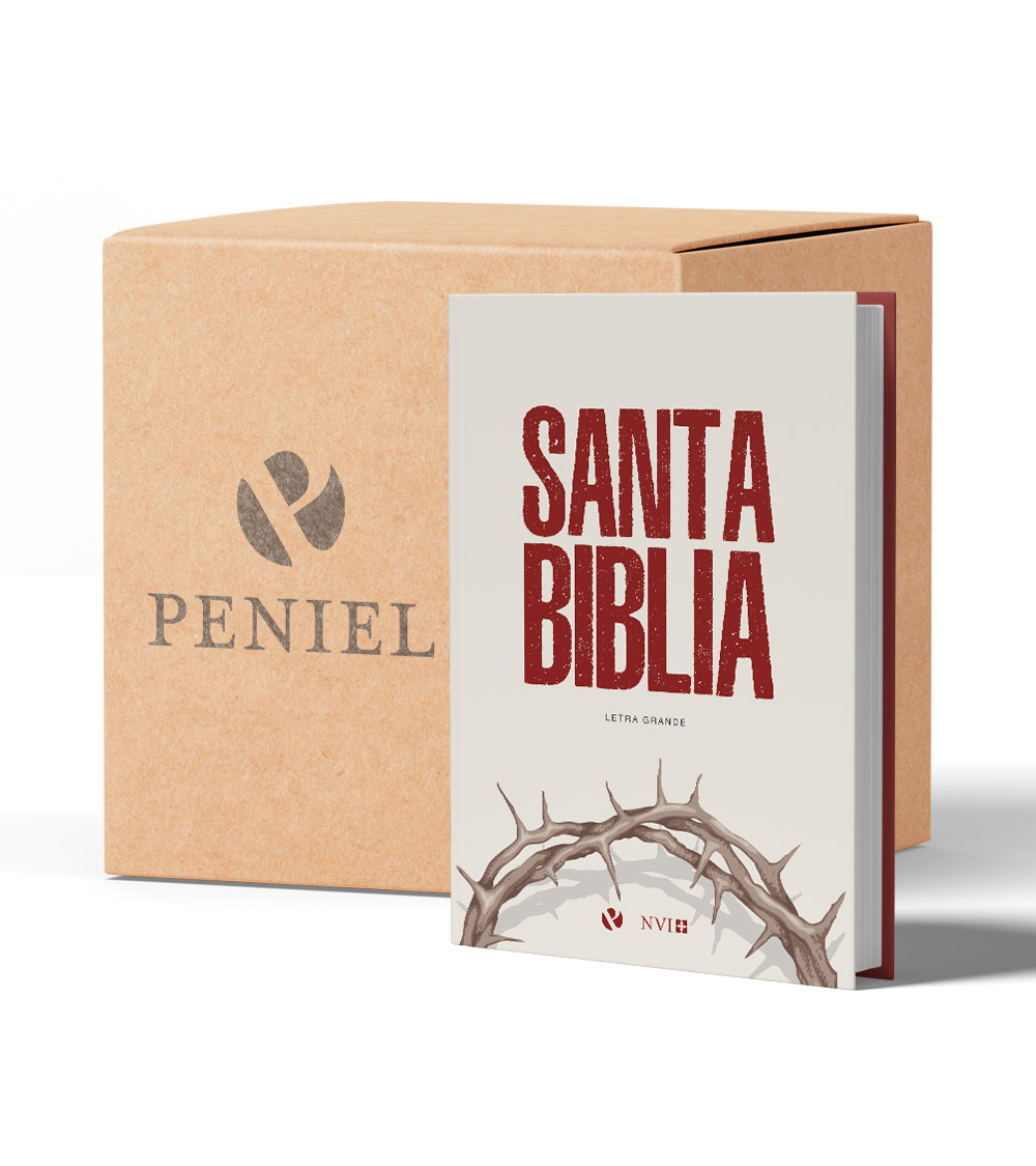 Pack Biblias NVI Letra Grande Corona Espina  – Caja x 16 Unidades