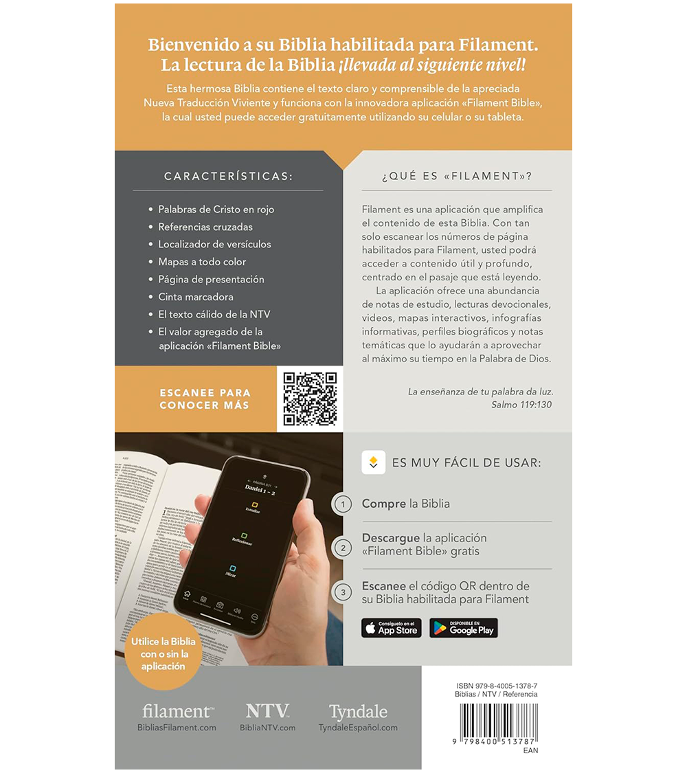 Santa Biblia Ultrafina NTV – Imitacion Piel Jardin Blanco - Image 4
