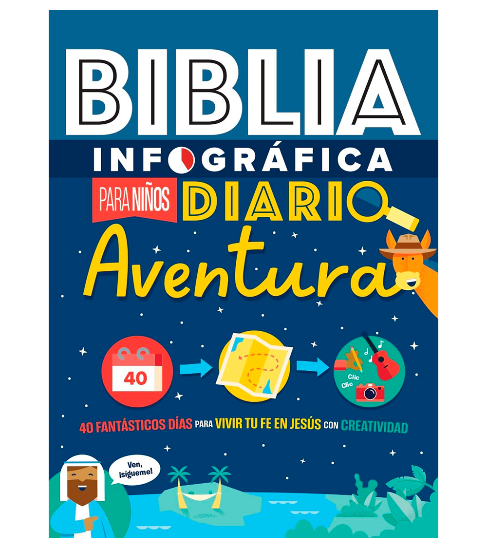 Biblia Infográfica Para Niños: Diario Aventura