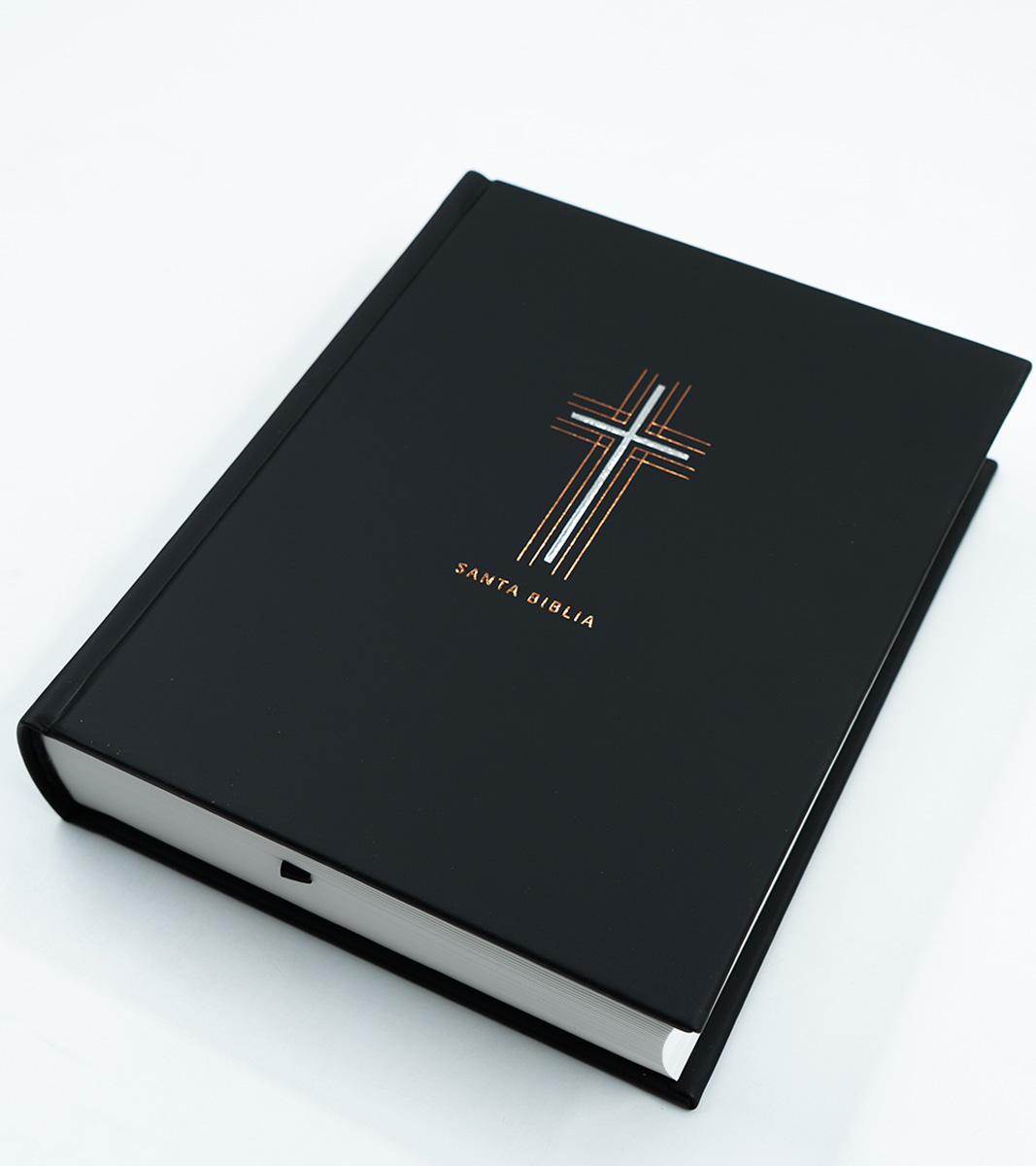 Santa Biblia De Apuntes NTV – Tapa Dura Negro Cruz - Filament - Image 3