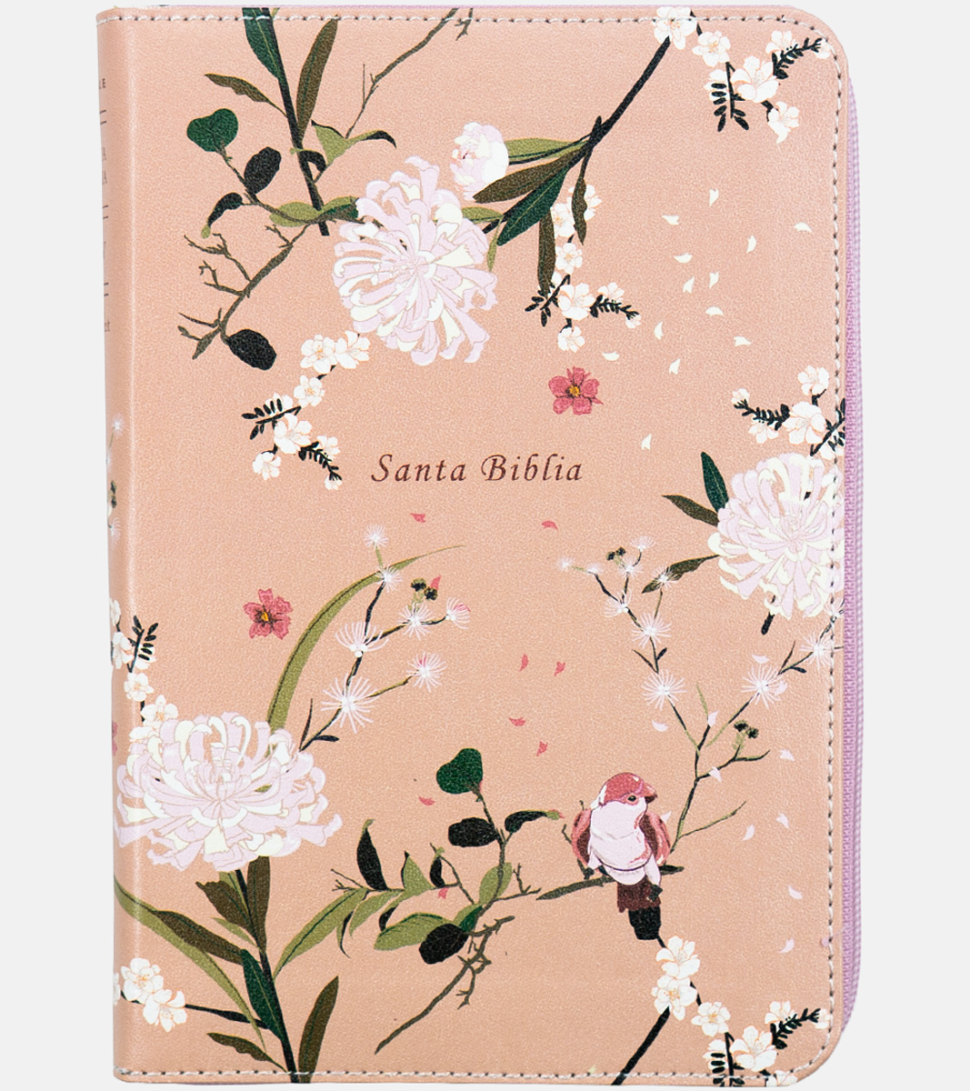 Santa Biblia NTV Compacta Con Cierre – Imitacion Piel Jardin Floral - Filament