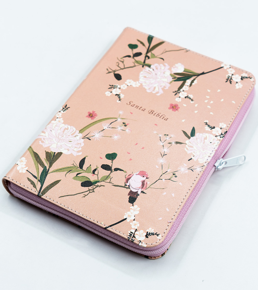 Santa Biblia NTV Compacta Con Cierre – Imitacion Piel Jardin Floral - Filament - Image 3