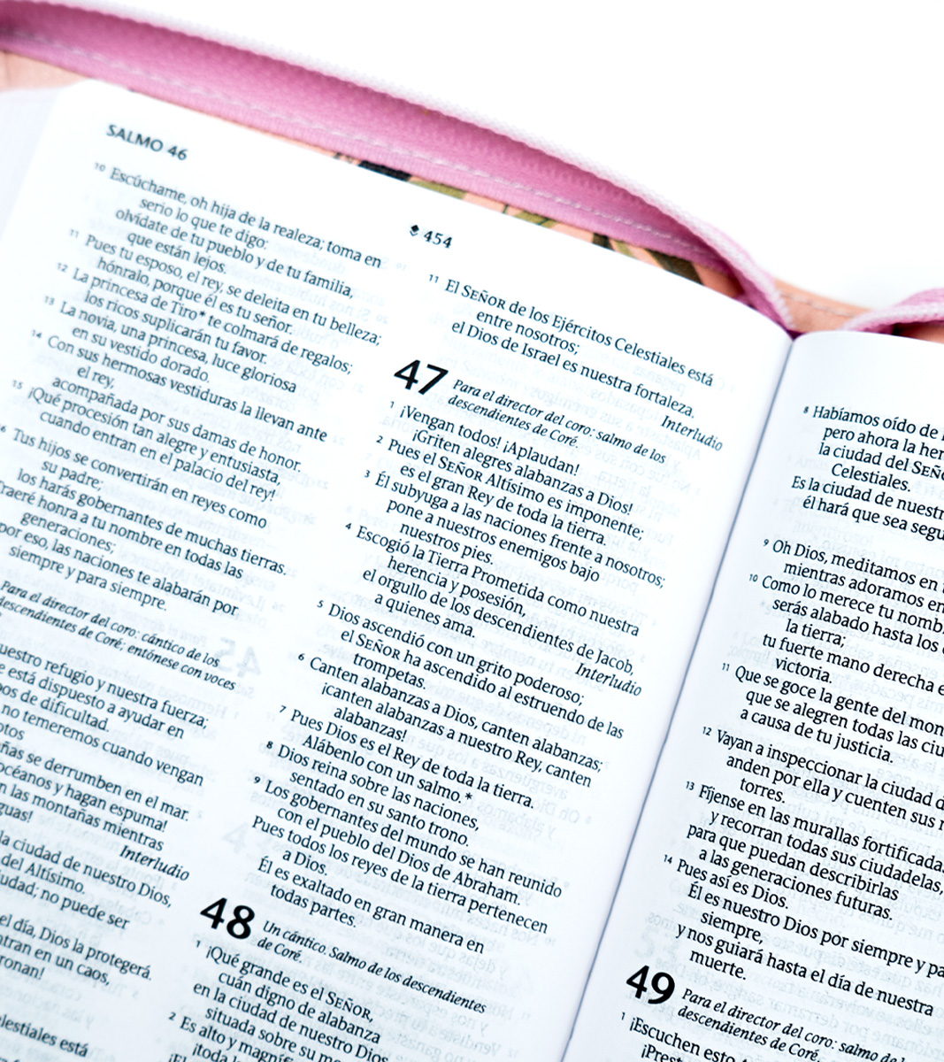 Santa Biblia NTV Compacta Con Cierre – Imitacion Piel Jardin Floral - Filament - Image 5