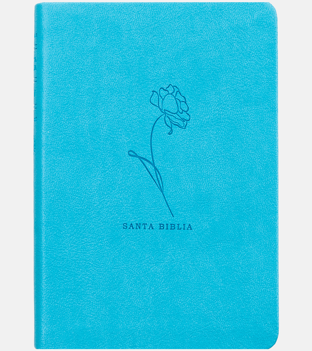 Santa Biblia NTV Compacta  – Imitacion Turquesa Flor - Filament