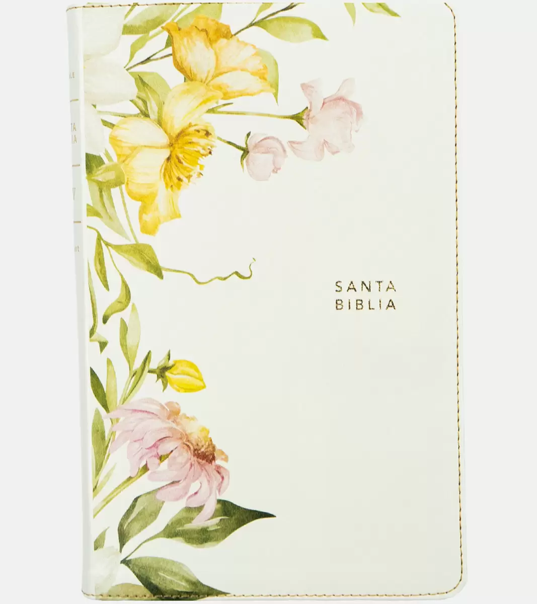 Santa Biblia Ultrafina NTV – Imitacion Piel Jardin Blanco