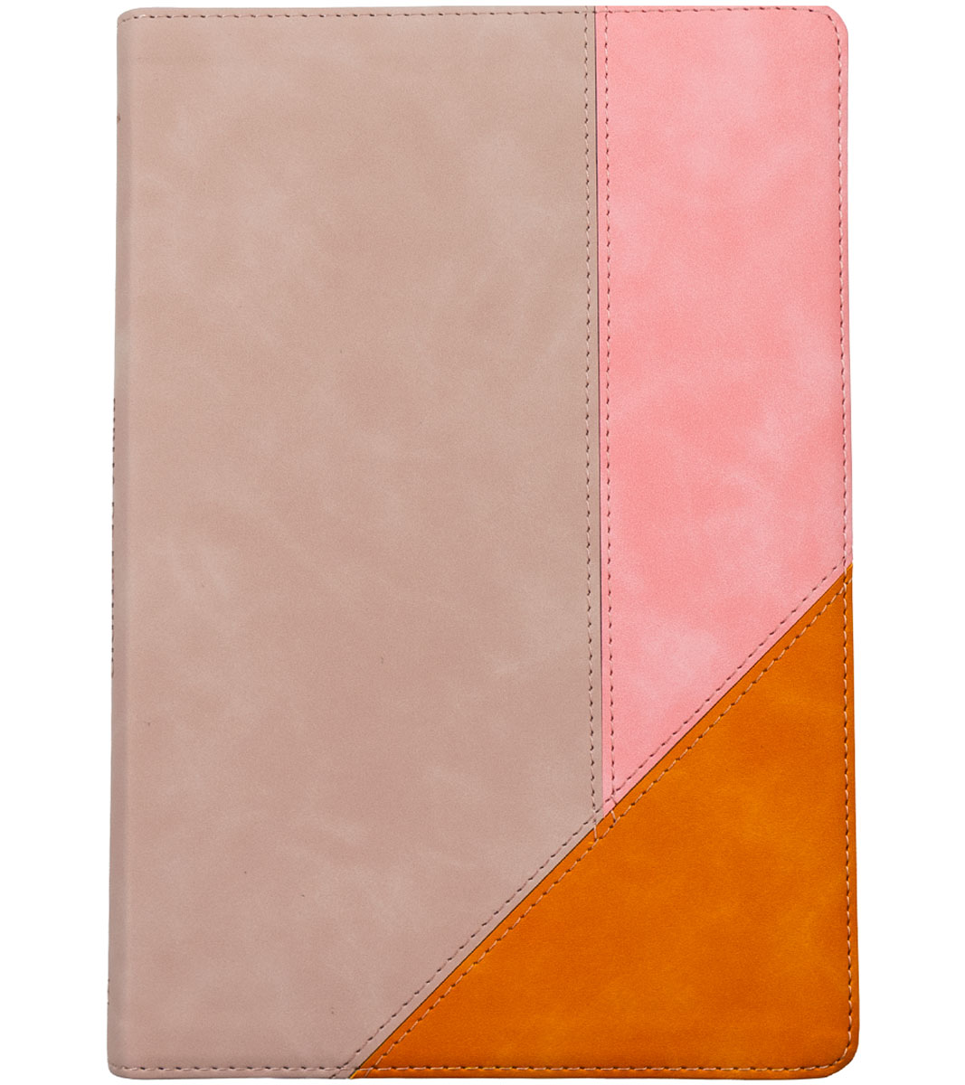 Biblia RVR1960 De Estudio Arcoiris – Simil Piel Rosa y Cuarzo
