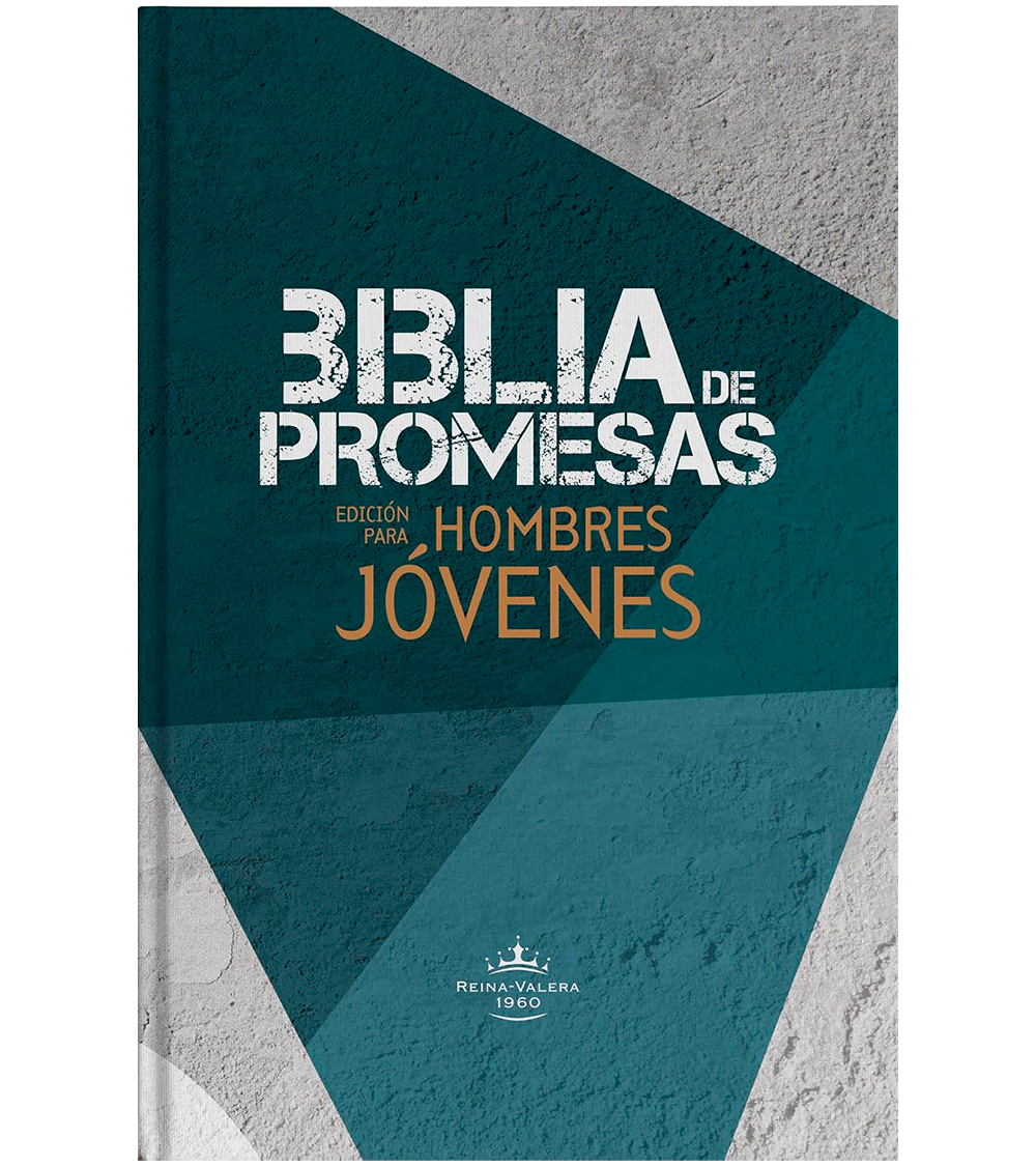 Biblia De Promesas Edicion Para Hombres Jovenes RVR 1960 – Tapa Dura Gris